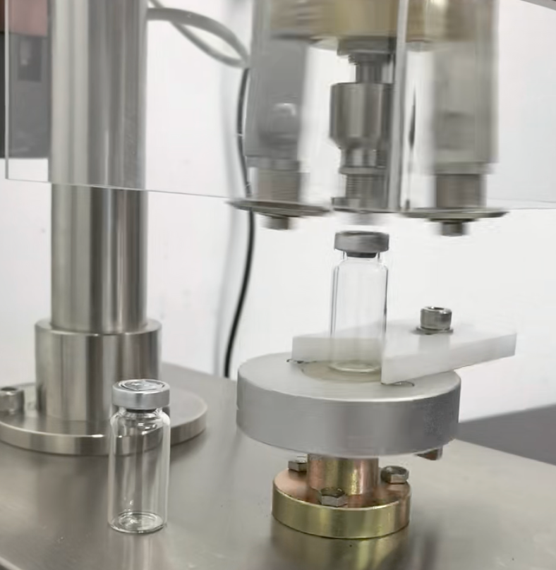 دستگاه درپوش برقی کلاهک آلومینیومی چین دار